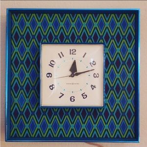 Vintage General Electric Wall Clock Retro Works Perfectly